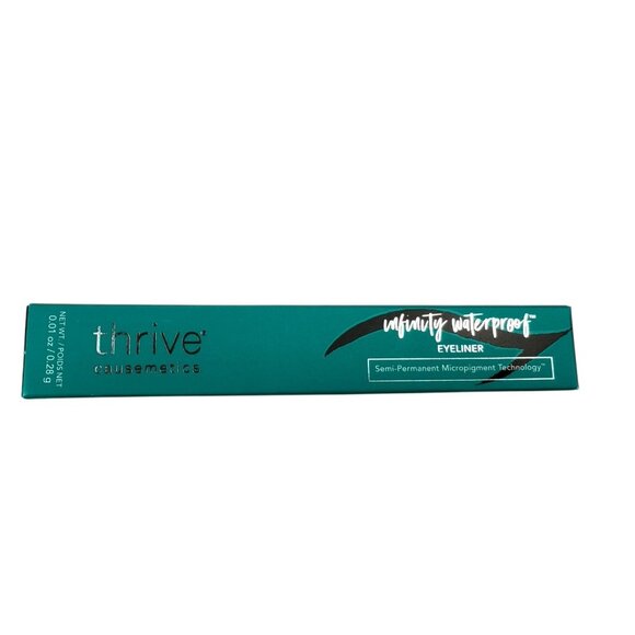 Thrive Causemetics Infinity Waterproof Eyeliner Lauren Black Matte - Picture 1 of 5